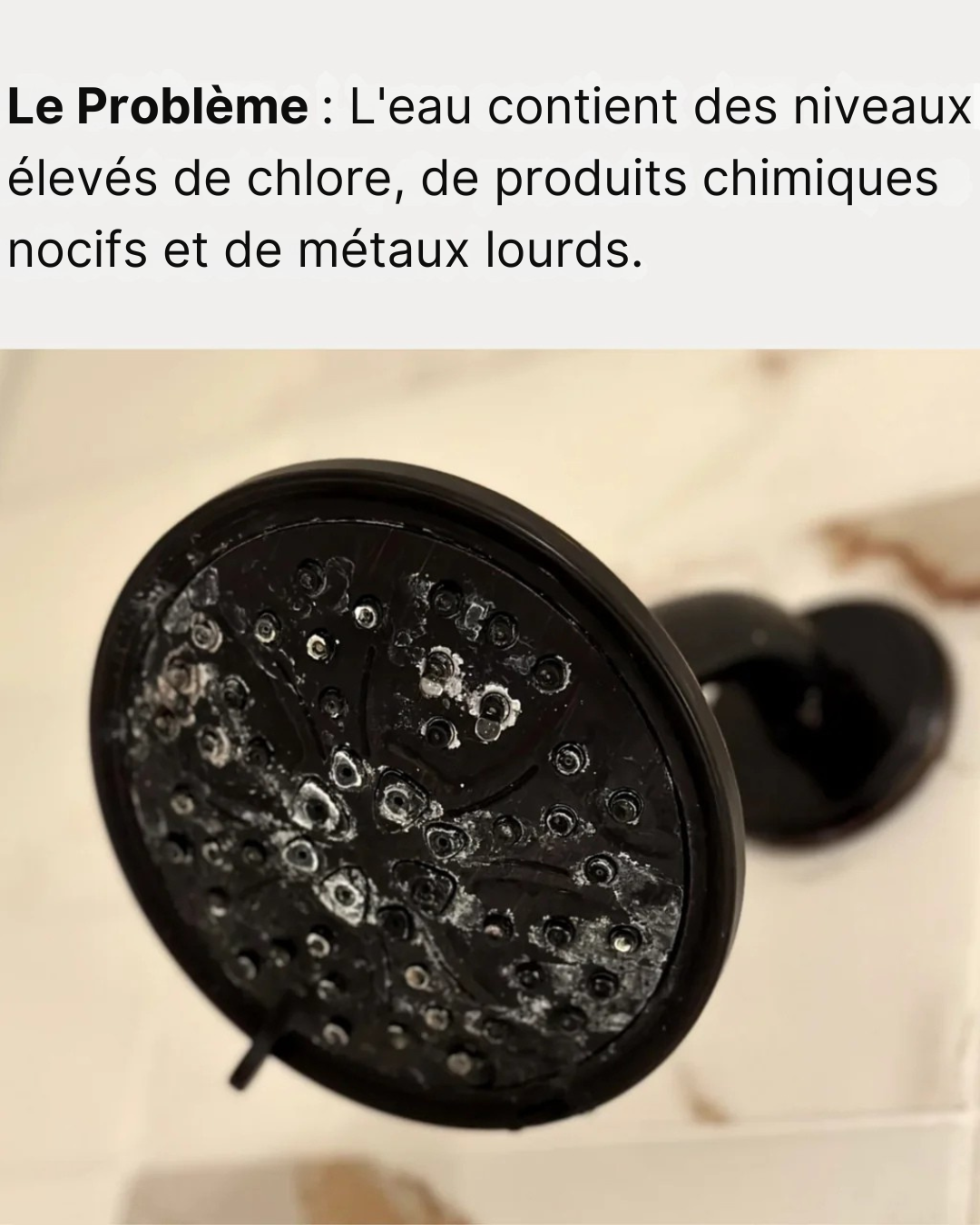 LE POMMEAU DE DOUCHE FILTRANT #1™