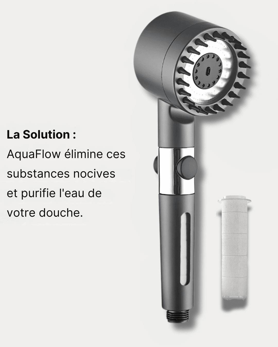 Pommeau de Douche Filtrant