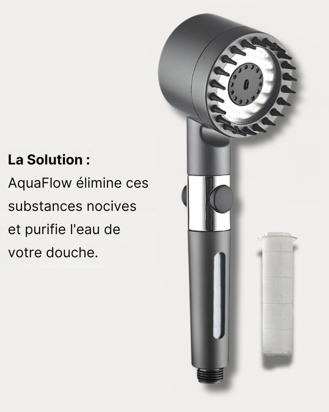 LE POMMEAU DE DOUCHE FILTRANT #1™