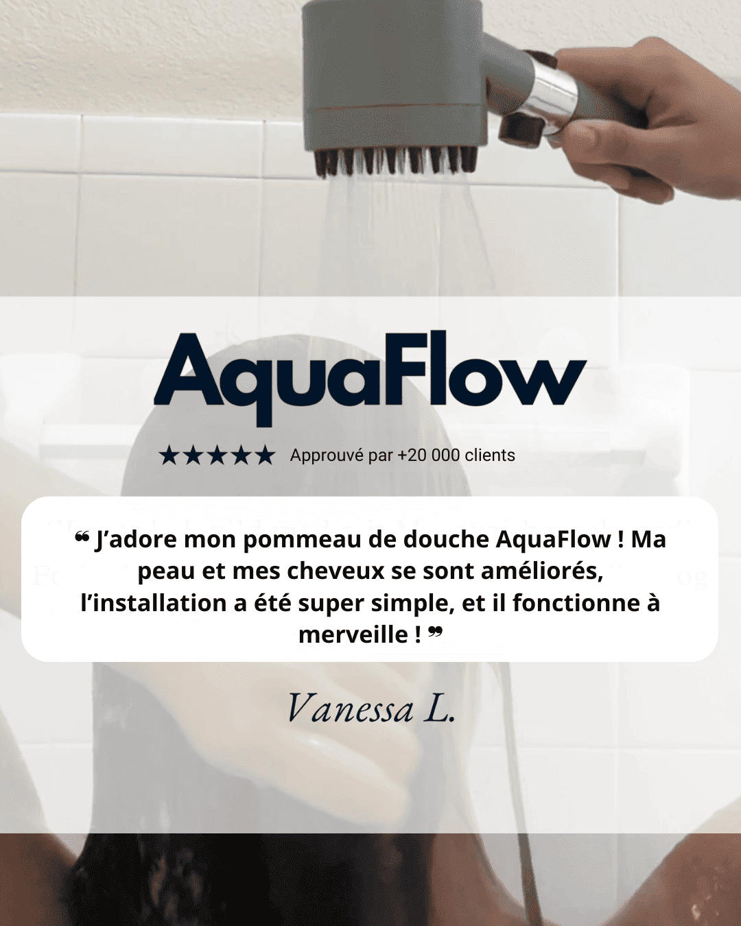 Pommeau de Douche Filtrant