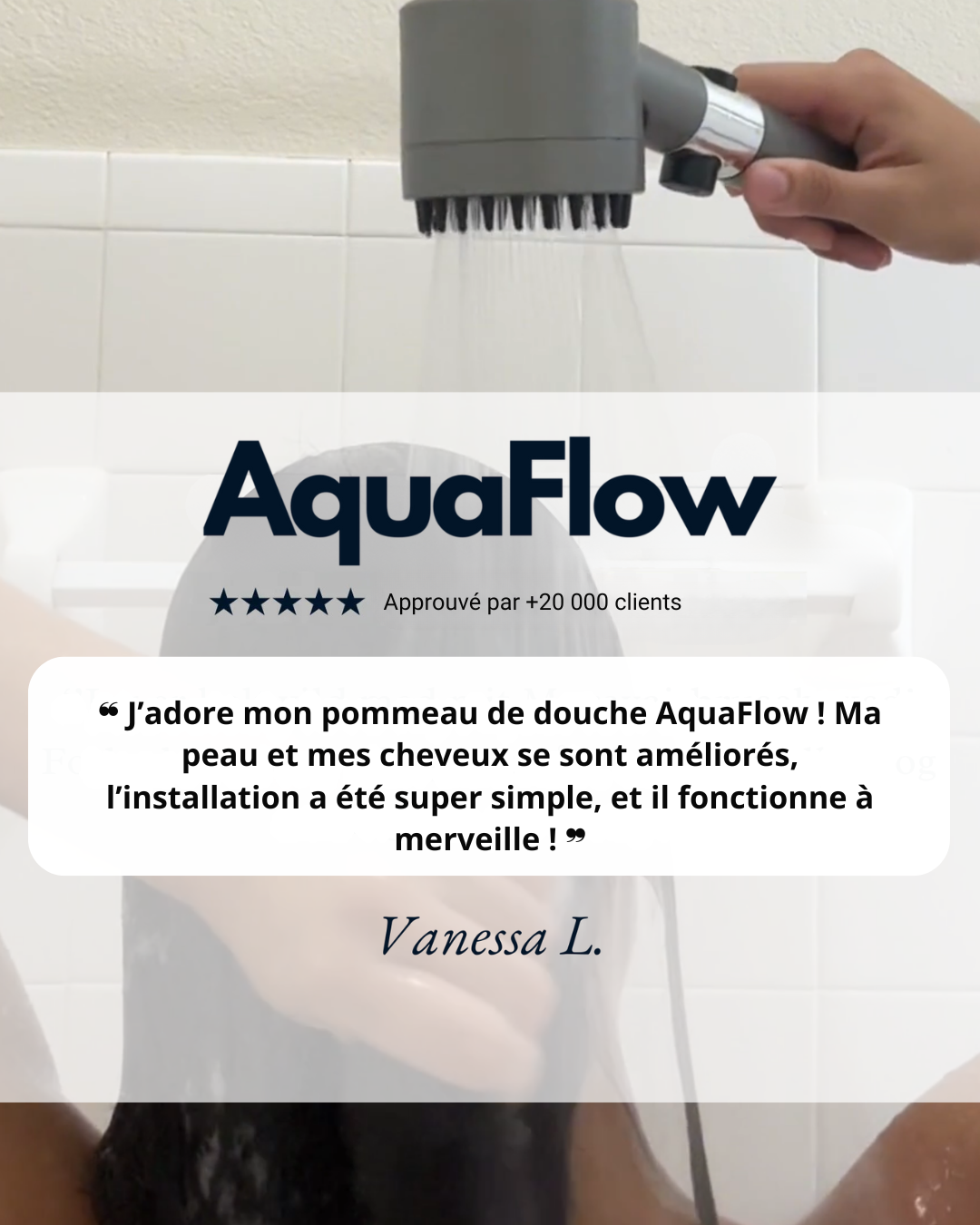 LE POMMEAU DE DOUCHE FILTRANT #1™