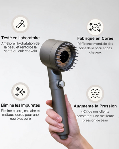 LE POMMEAU DE DOUCHE FILTRANT #1™